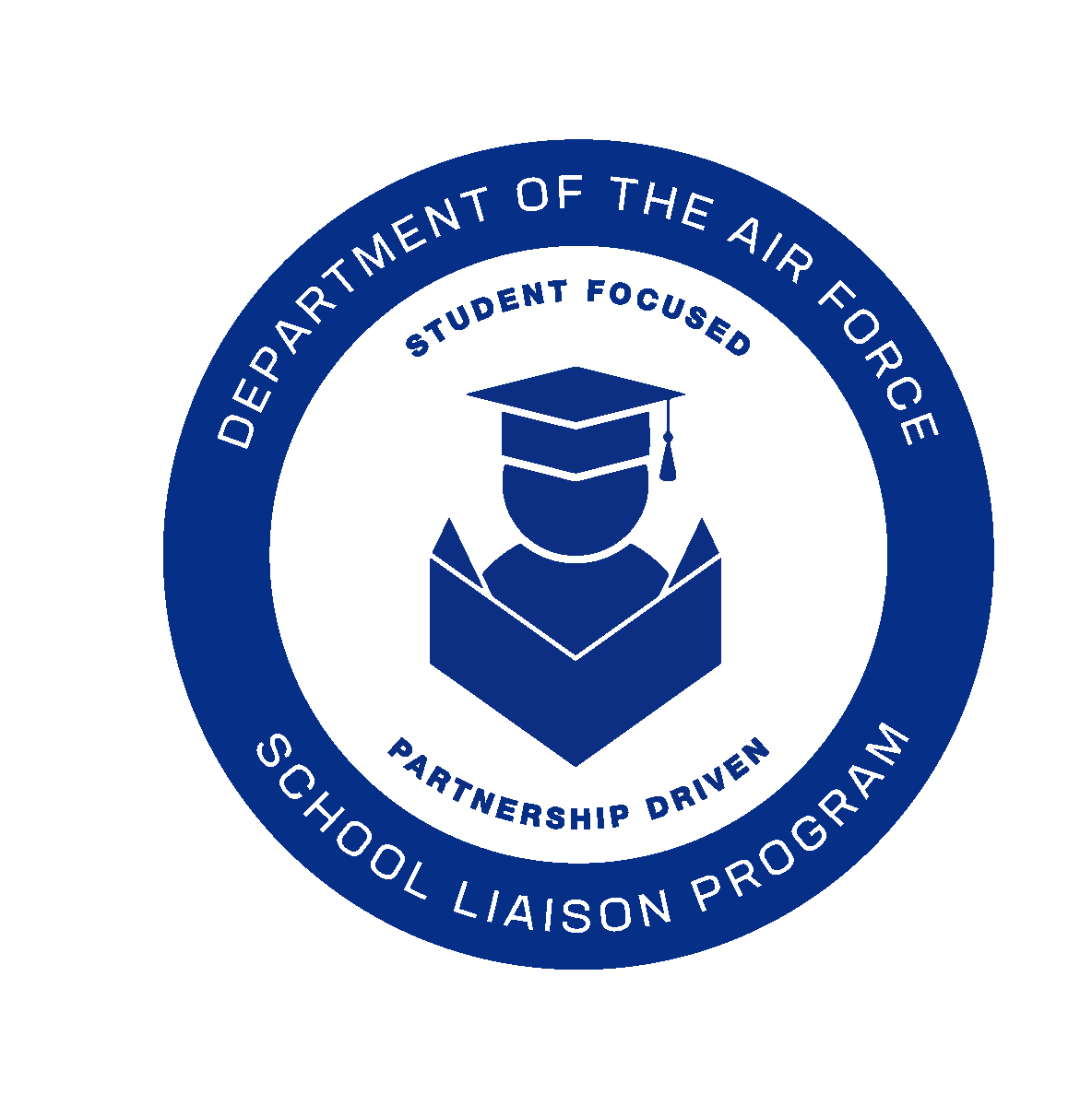 Department of the Air Force School Liaison Program logo